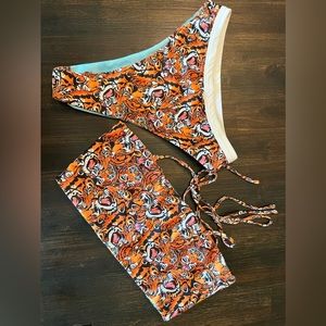 Moana Bikini Tiger tantrum NWT size M